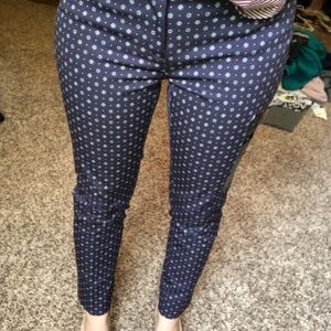 Banana Republic Sloan fit 2P floral pants